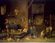 Teniers David II Kitchen - Hermitage
